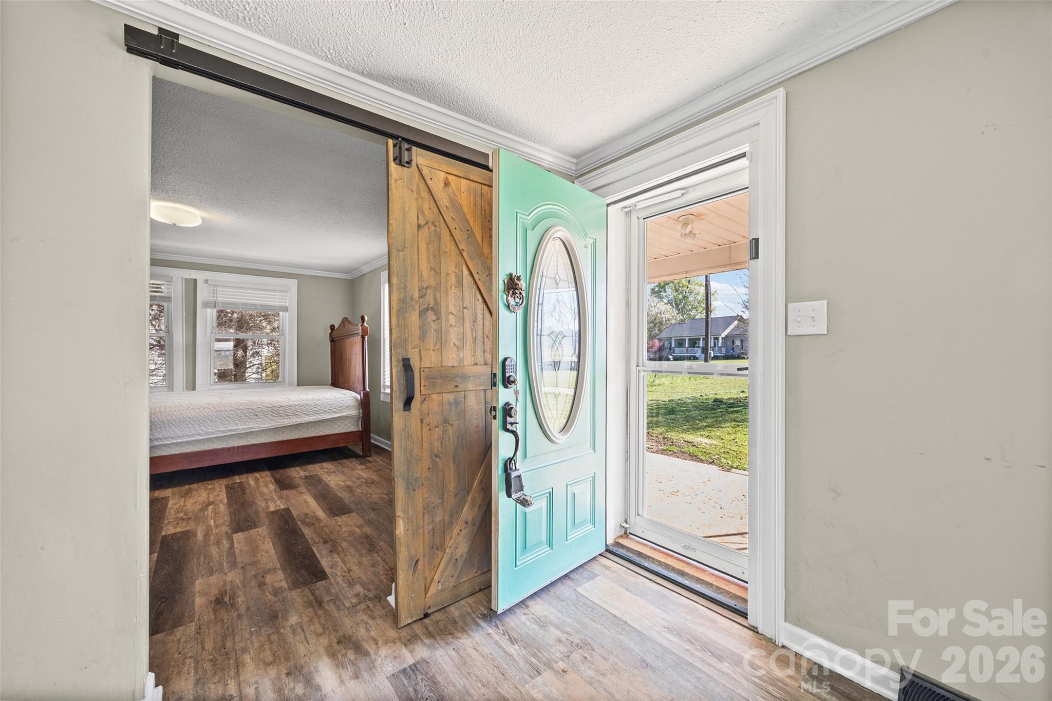 1315 Lithia Springs Road Shelby, NC 28150 - Photo 3 of 25 a view of livingroom with furniture and wooden floor