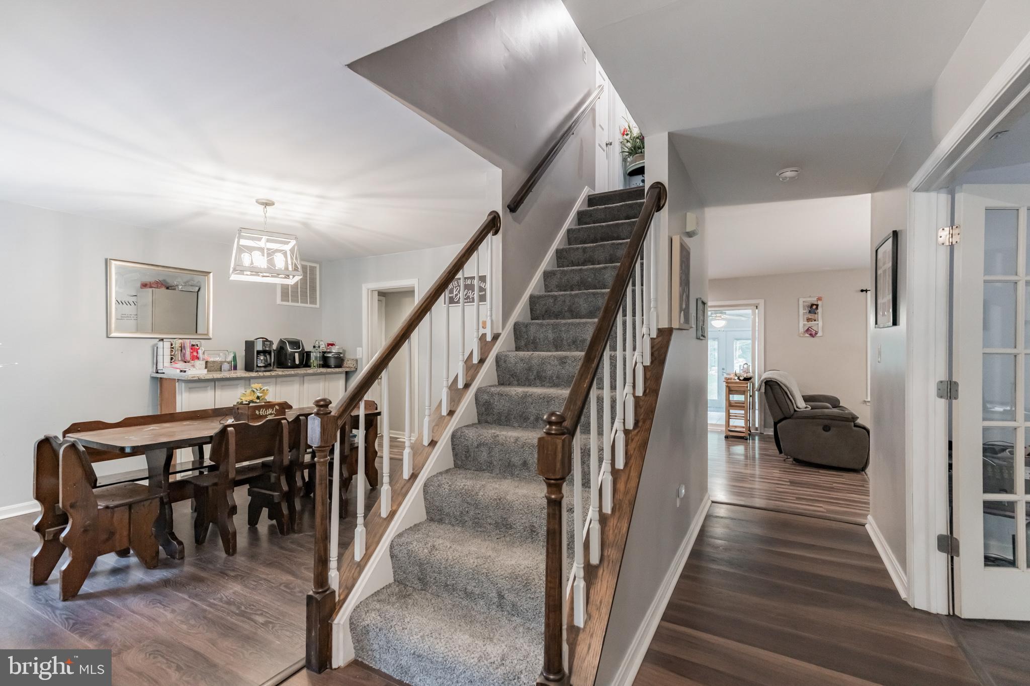 285 Hilltop Road Lusby, MD 20657 - Photo 6 of 28 Open Foyer with Hardwood