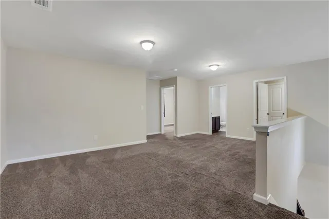 a view of empty room