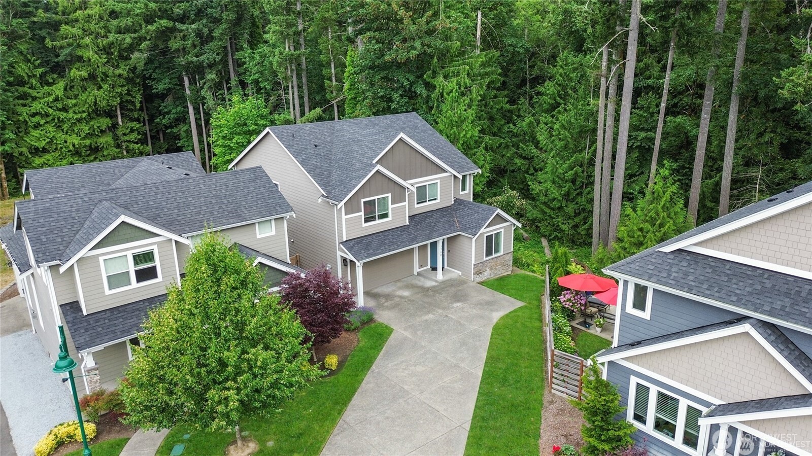7780 53rd Place Gig Harbor, WA 98335 - Photo 36 of 39 an aerial view of a house
