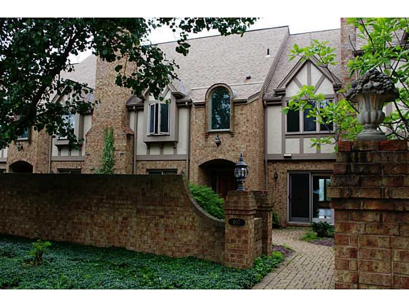 407 Landon Gate Pittsburgh, PA 15215 - Photo 1 of 25 Exterior Front. Elegant Tudor exterior with private courtyard.
