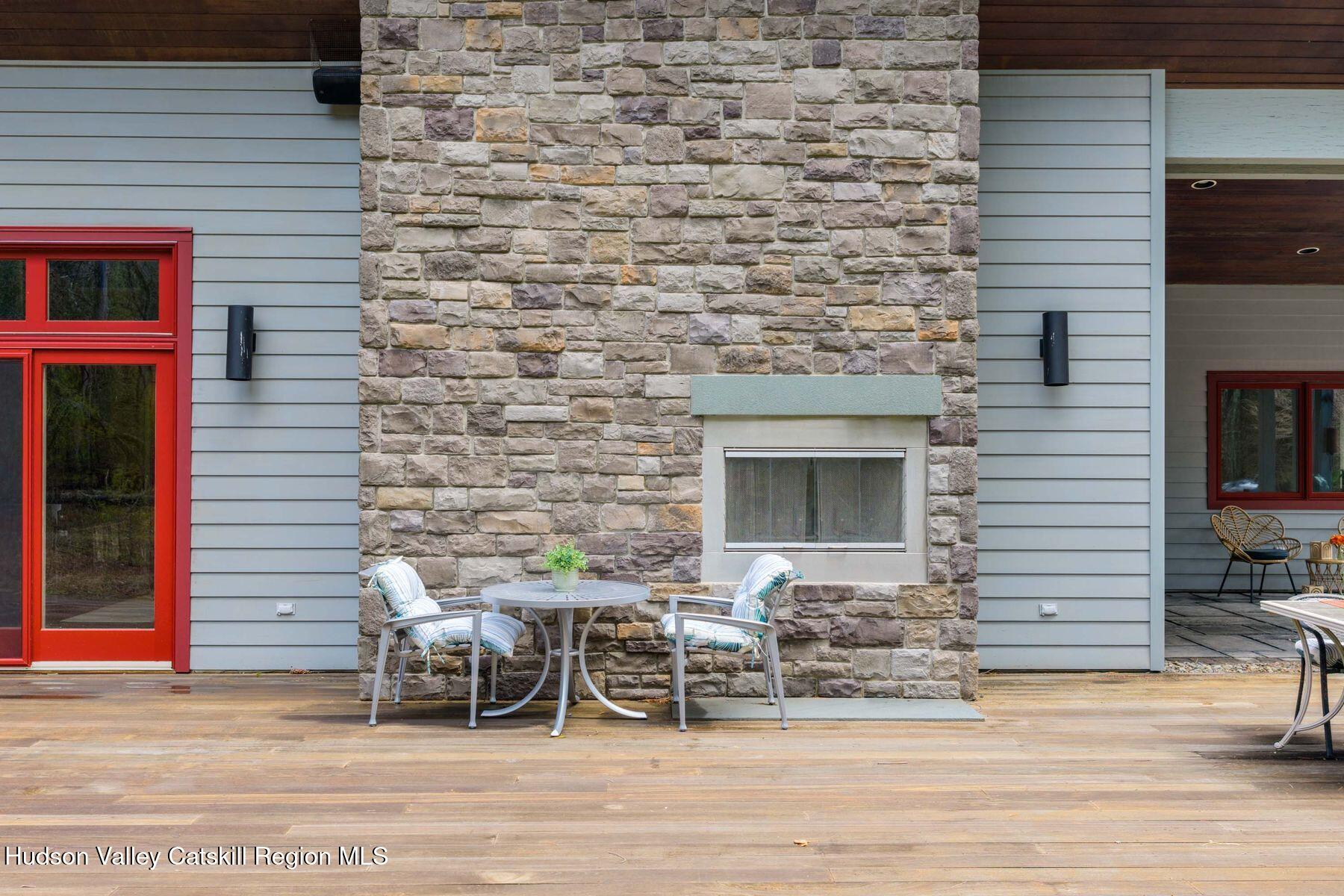 41 Shultis Farm Road Bearsville, NY 12409 - Photo 39 of 47 a brick building with a bench in front of it