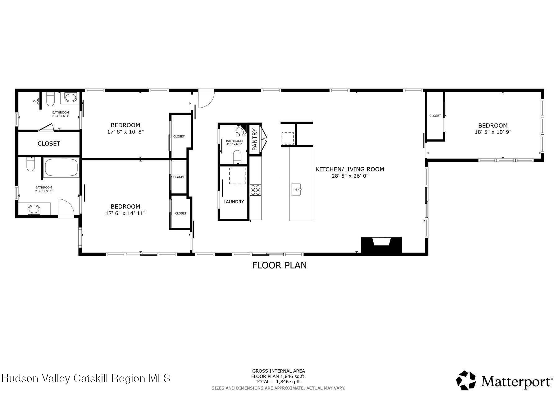 41 Shultis Farm Road Bearsville, NY 12409 - Photo 47 of 47 a picture of a black and white wall