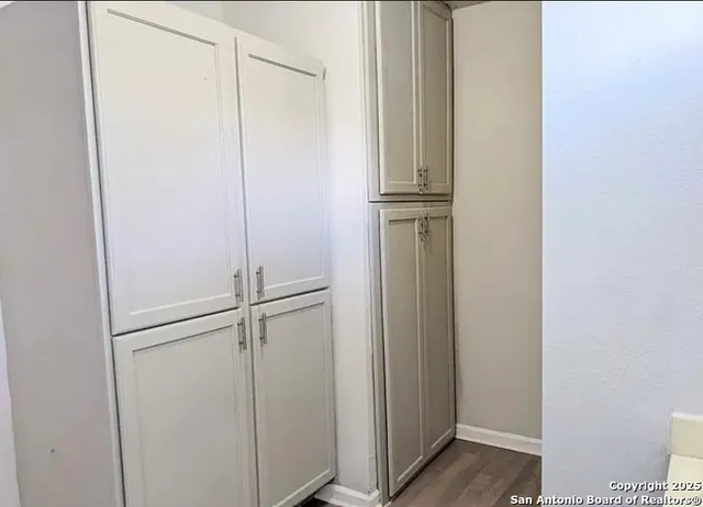 a view of front door