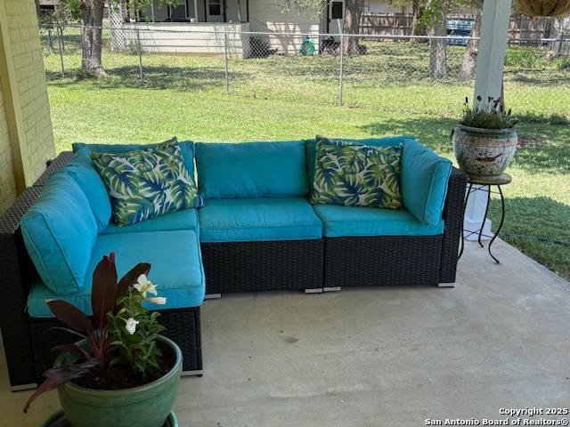 400 North Chaparral Burnet, TX 78611 - Photo 21 of 24 a view of a chairs in a patio