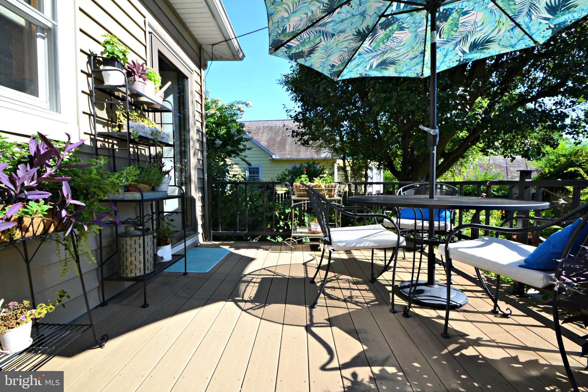 810 Warwick Road Baltimore, MD 21229 - Photo 38 of 40 Rear deck