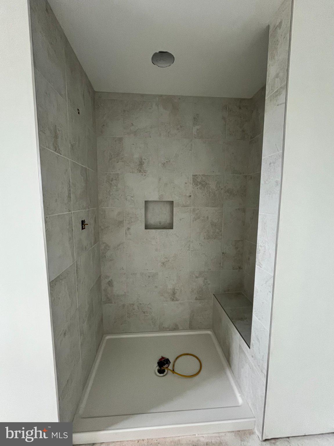 321 Greenwood Road Spring Grove, PA 17362 - Photo 10 of 34 Sleek, modern shower space awaits.