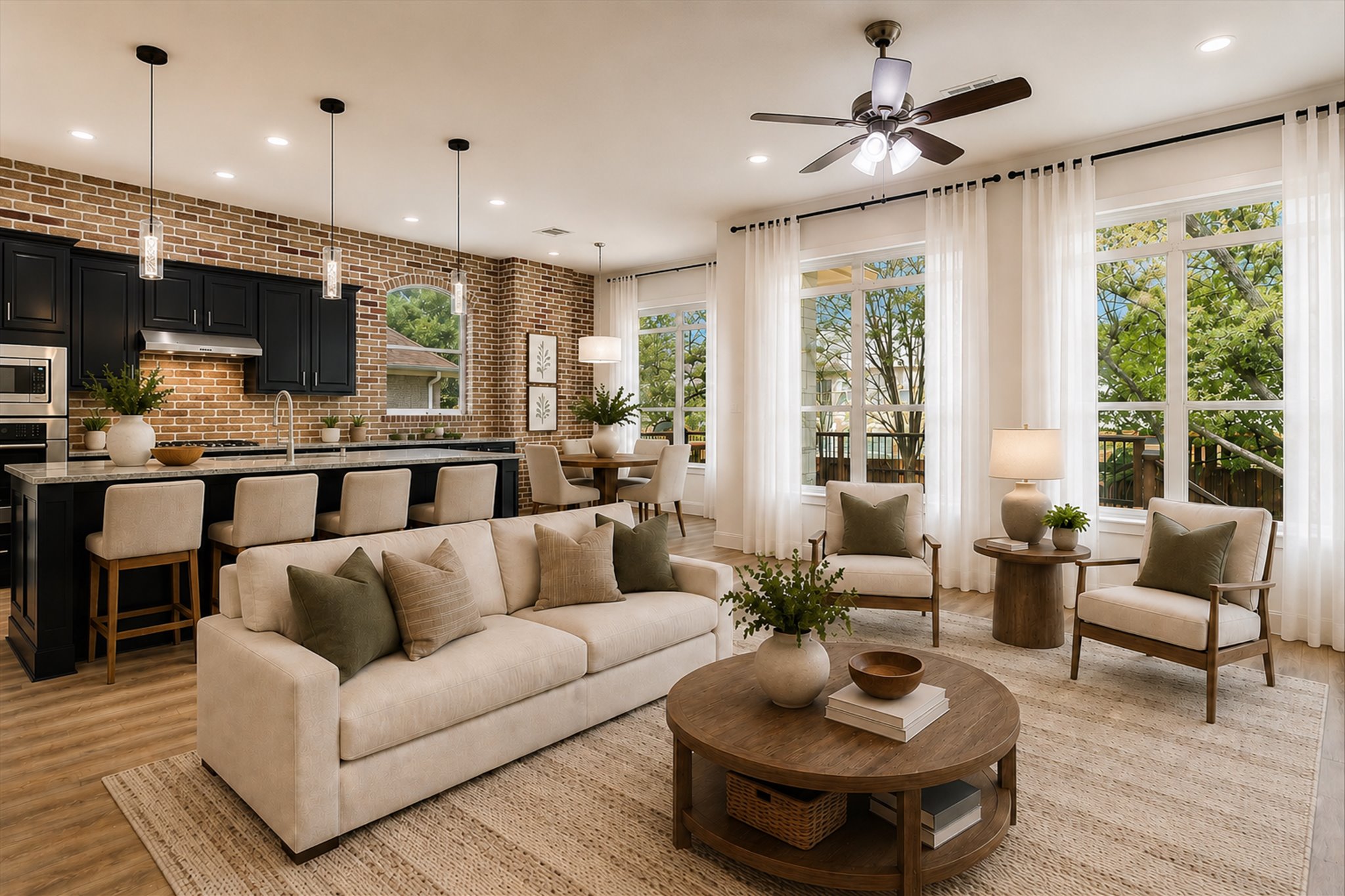 3517 Grimes Ranch Road Austin, TX 78732 - Photo 26 of 26 Open Floor Plan - Rare For This Model