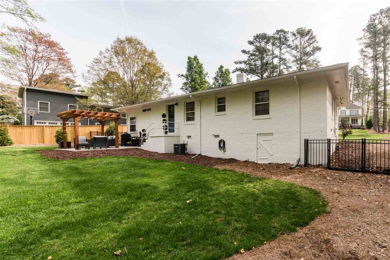921 Cranbrook Road Raleigh, NC 27609 - Photo 24 of 25 Rear of Home