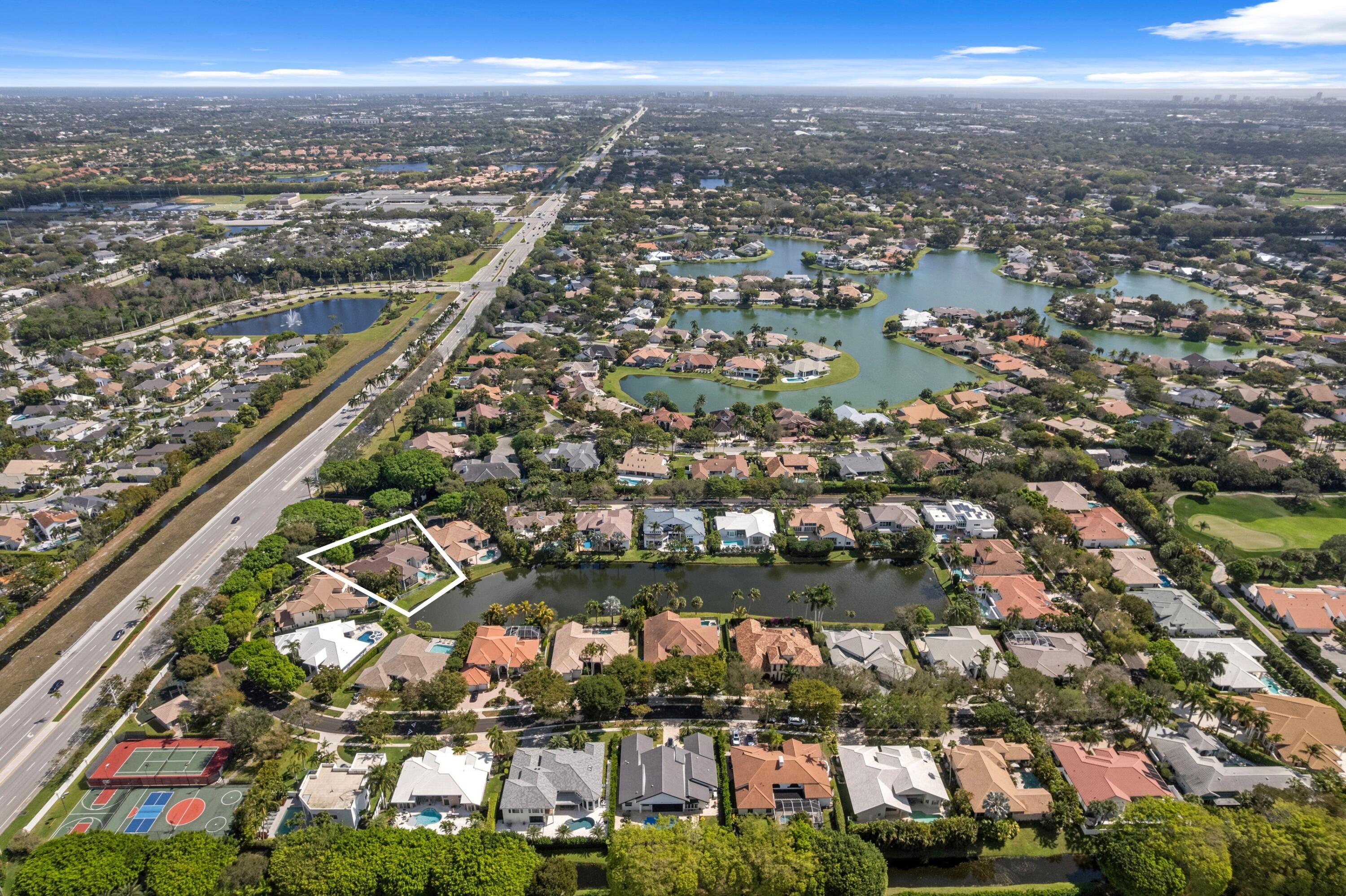 19230 Fox Landing Drive Boca Raton, FL 33434 - Photo 44 of 58 Aerial Neighborhood View