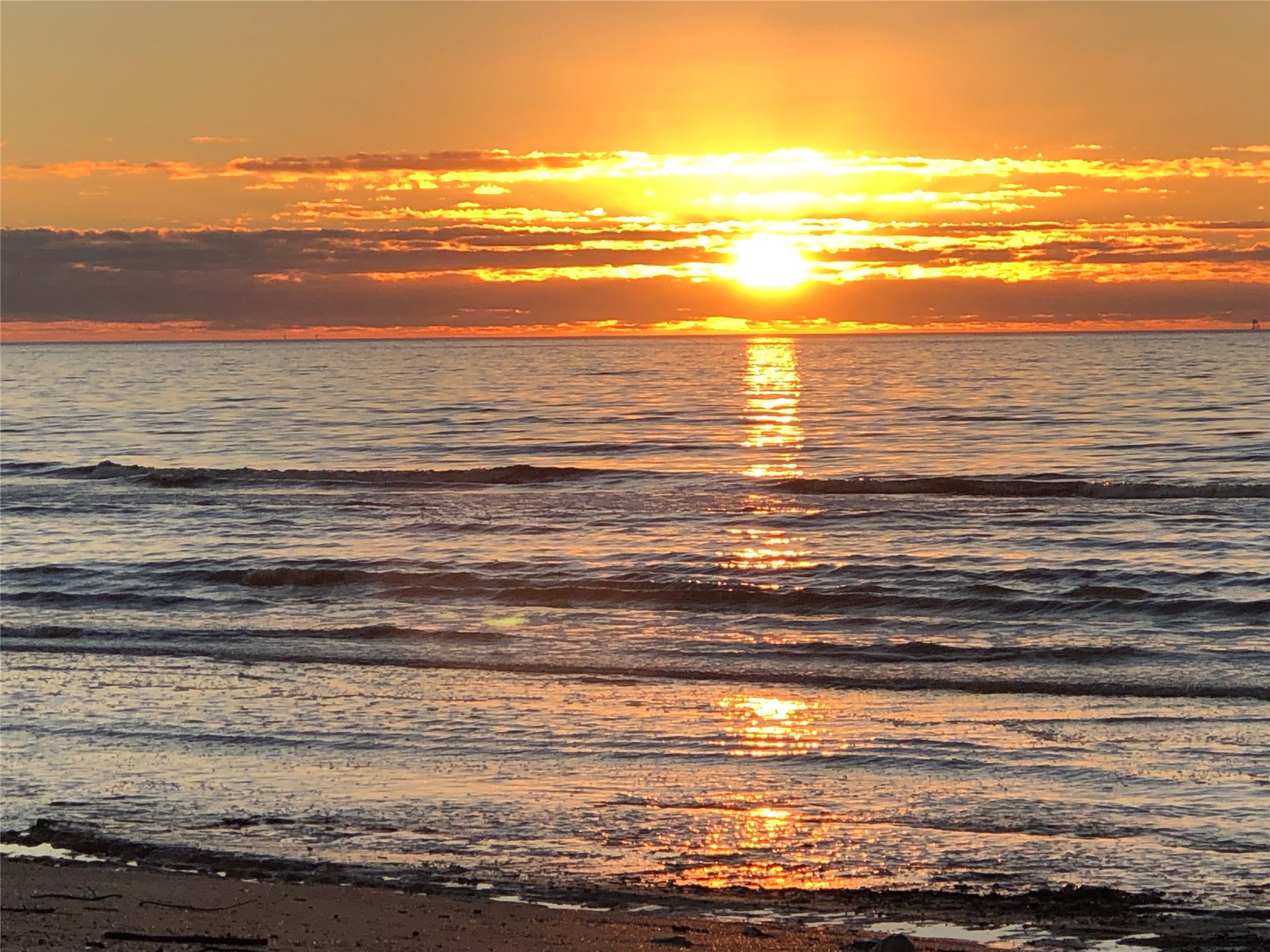 878 County Road 230 Sargent, TX 77414 - Photo 37 of 39 Sunrise over the Gulf.