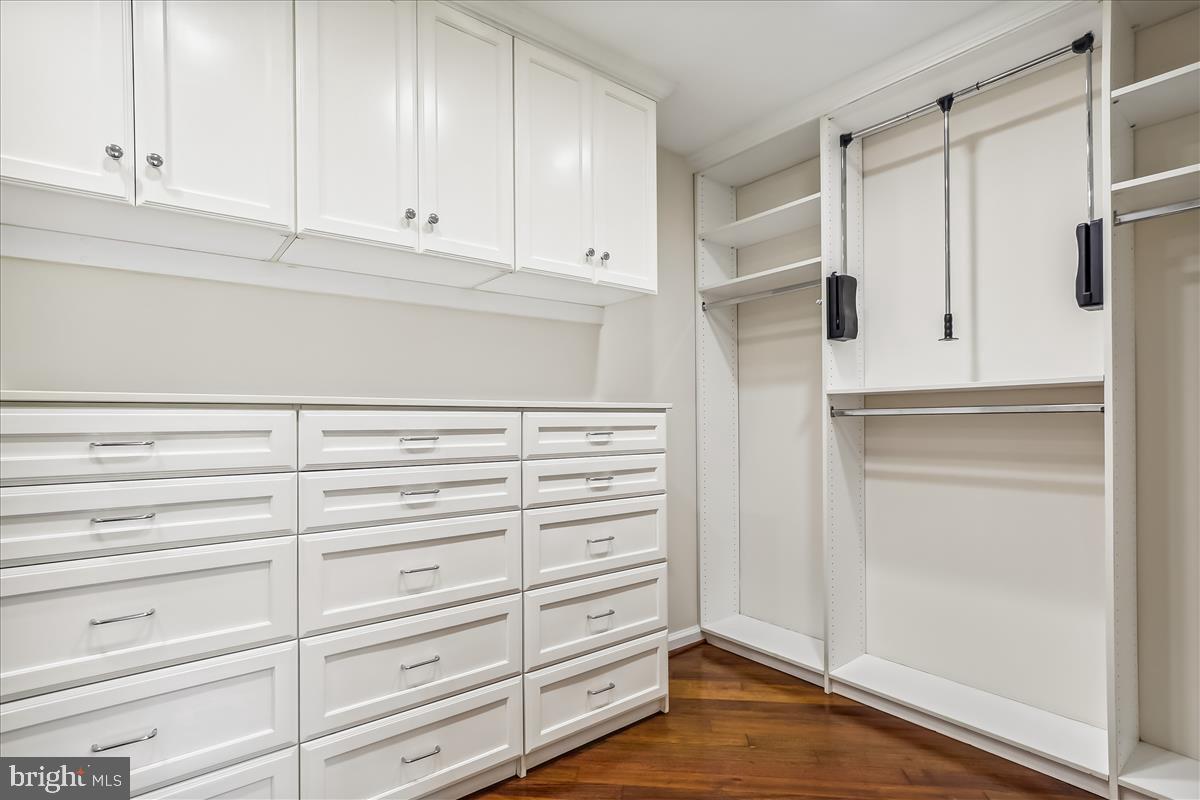 8300 Burdette Road, Unit 507 Bethesda, MD 20817 - Photo 24 of 64 Huge walk-in closet with custom built- ins