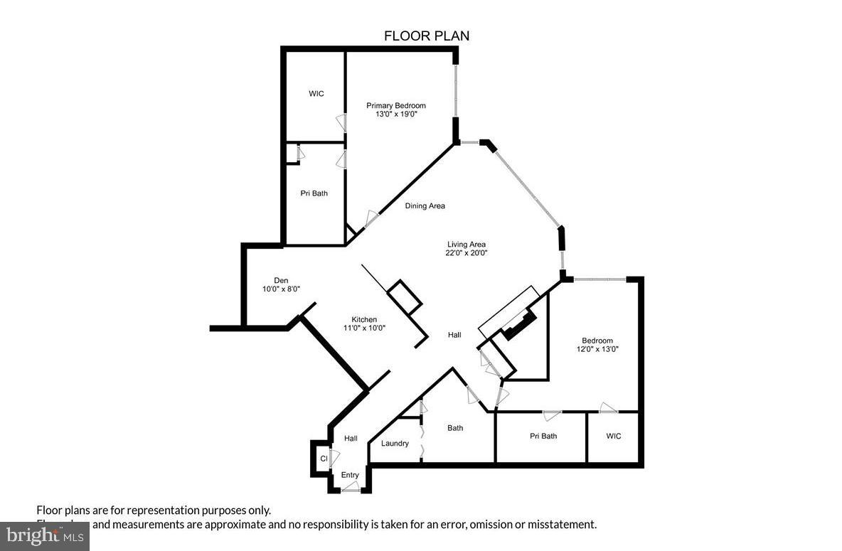 8300 Burdette Road, Unit 507 Bethesda, MD 20817 - Photo 64 of 64 Floor Plan