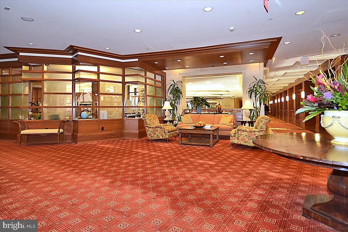 8300 Burdette Road, Unit 507 Bethesda, MD 20817 - Photo 40 of 64 Welcoming Lobby
