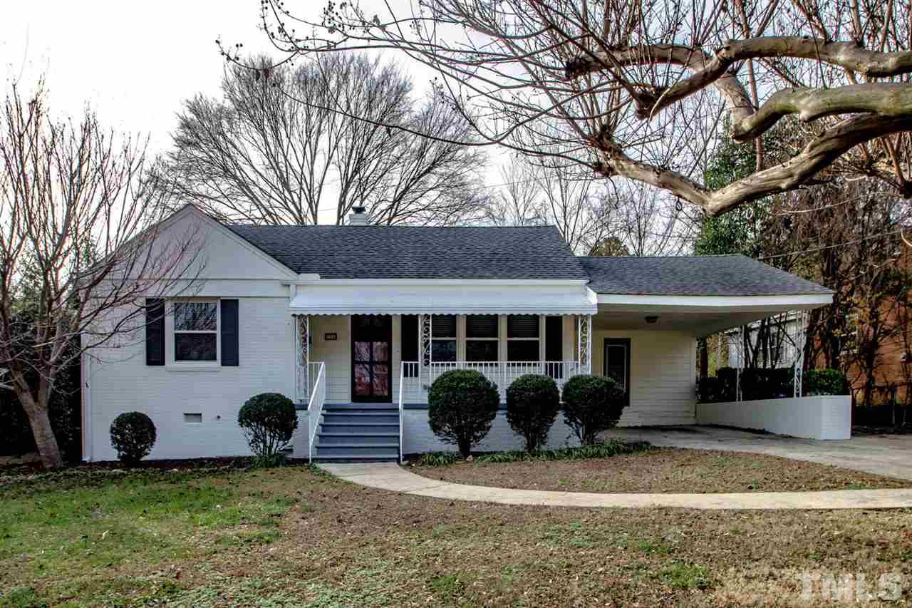 736 Mial Street Raleigh, NC 27608 - Photo 1 of 23 a view of a house with a yard