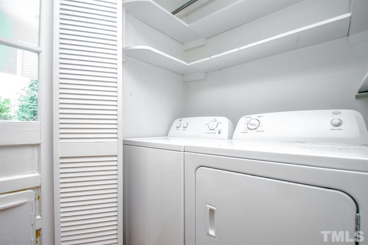 736 Mial Street Raleigh, NC 27608 - Photo 15 of 23 a utility room with dryer and washer