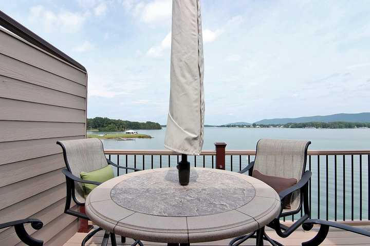 645 Monte Vista Road, Unit 106 Union Hall, VA 24176 - Photo 5 of 32 Wonderful Views from the Deck