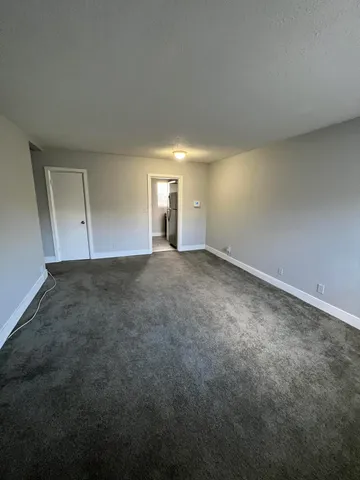 a view of empty room