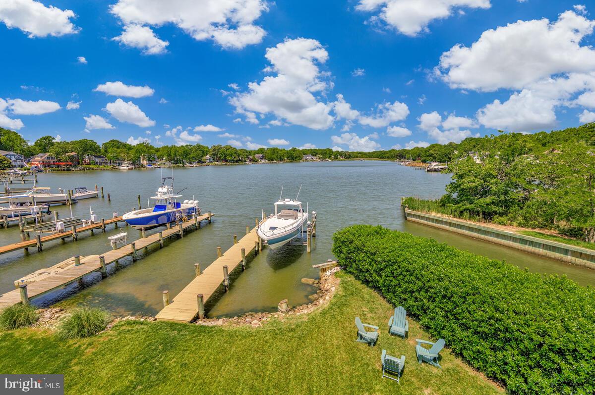 3300 Shore Drive Annapolis, MD 21403 - Photo 3 of 50 a view of a lake with lawn chairs