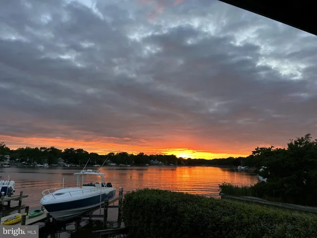 a view of a lake with a lake view