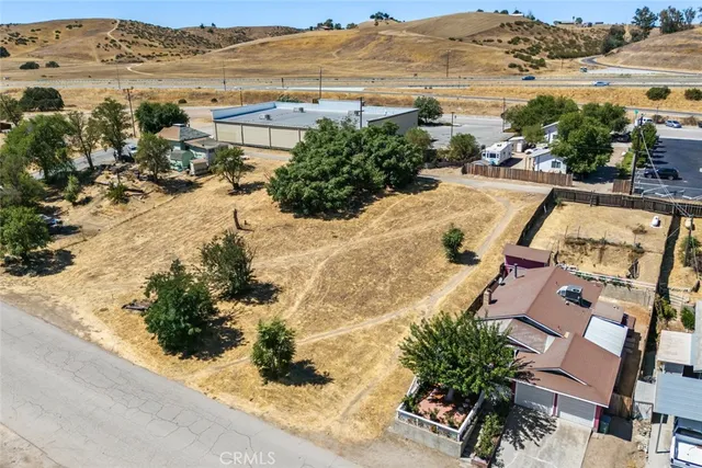 an aerial view of residential building and lake view