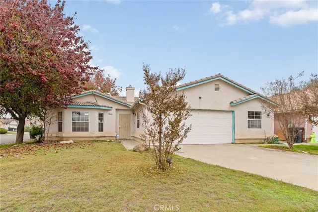 a house that has a tree in front of it