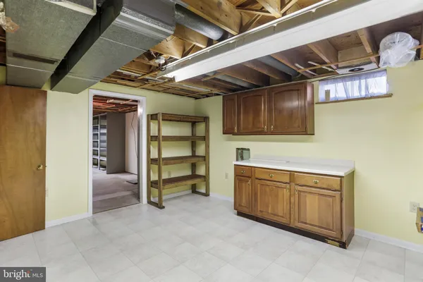 a view of a storage & utility room