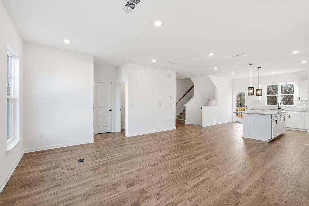 5708 Schelton Place Southeast Mableton, GA 30126 - Photo 14 of 48 a view of a kitchen with a sink and a large window