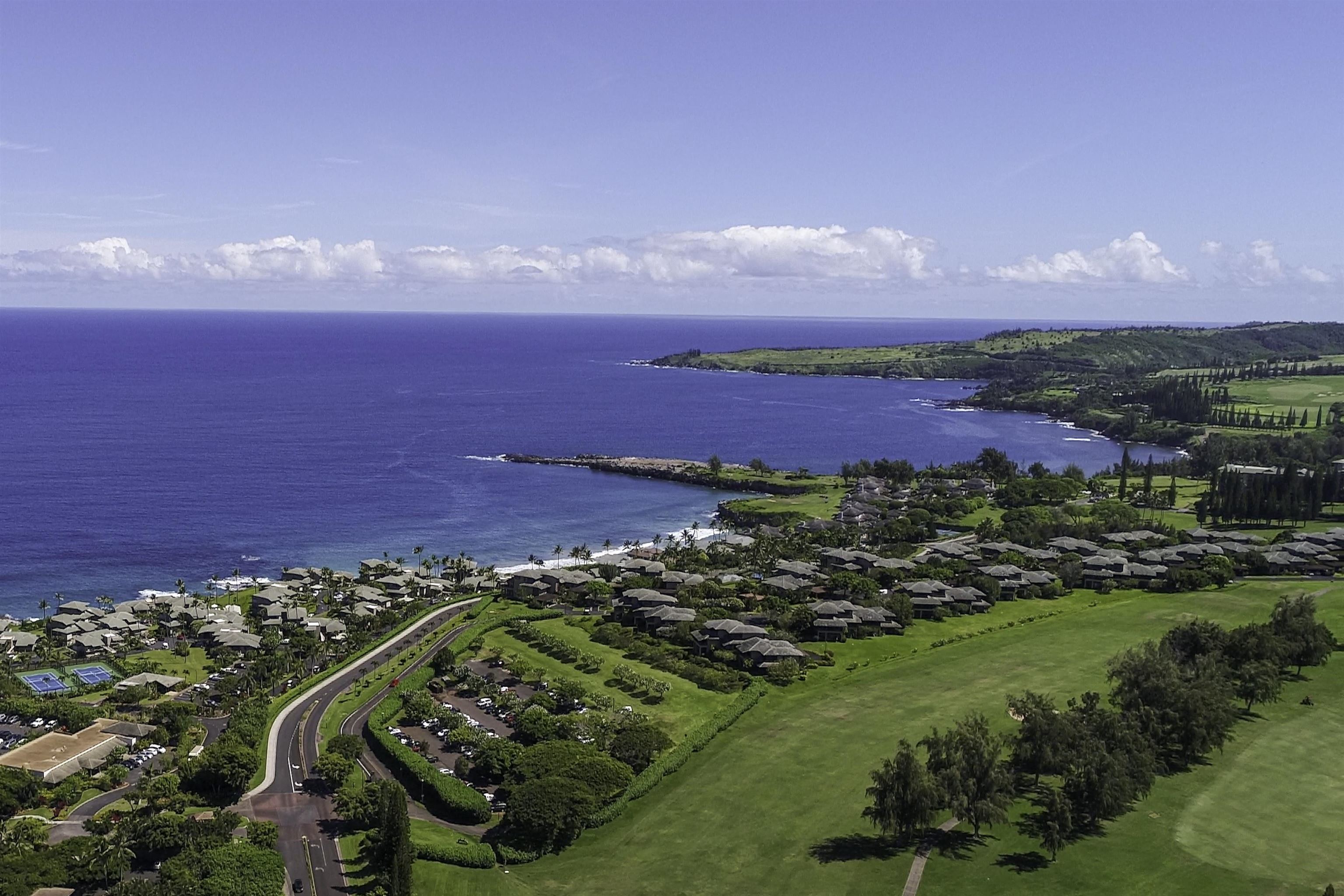 100 Ridge Road, Unit 232324 Lahaina, HI 96761 - Photo 50 of 50 a view of a golf course with an ocean