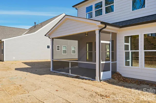 a view of a house with a outdoor space