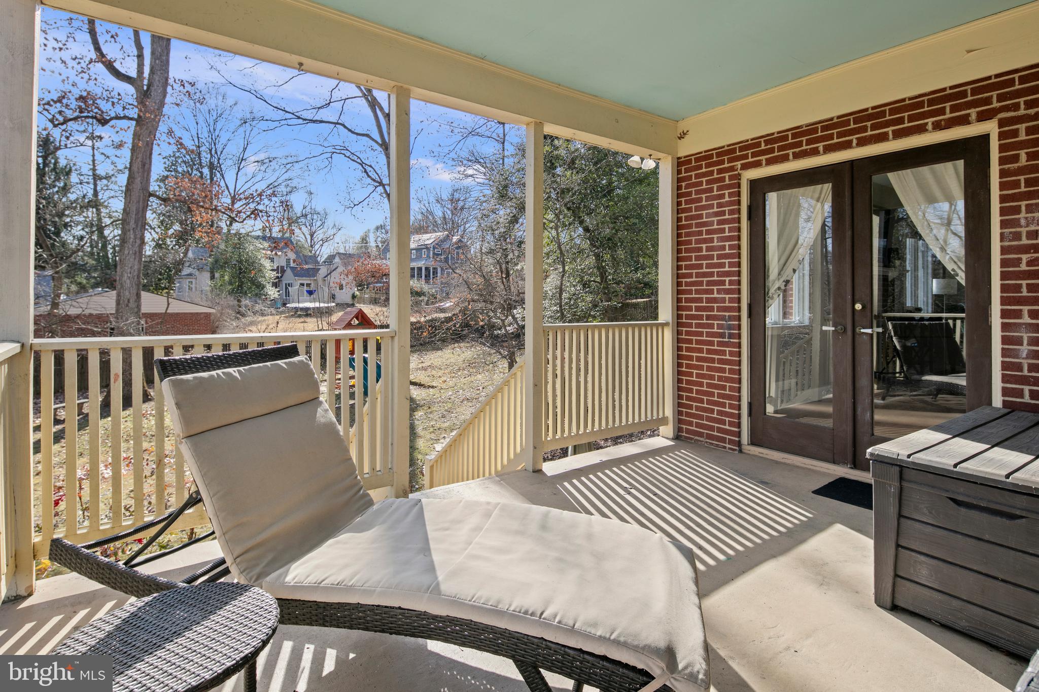 1212 Dale Drive Silver Spring, MD 20910 - Photo 50 of 59 a view of a balcony with wooden floor