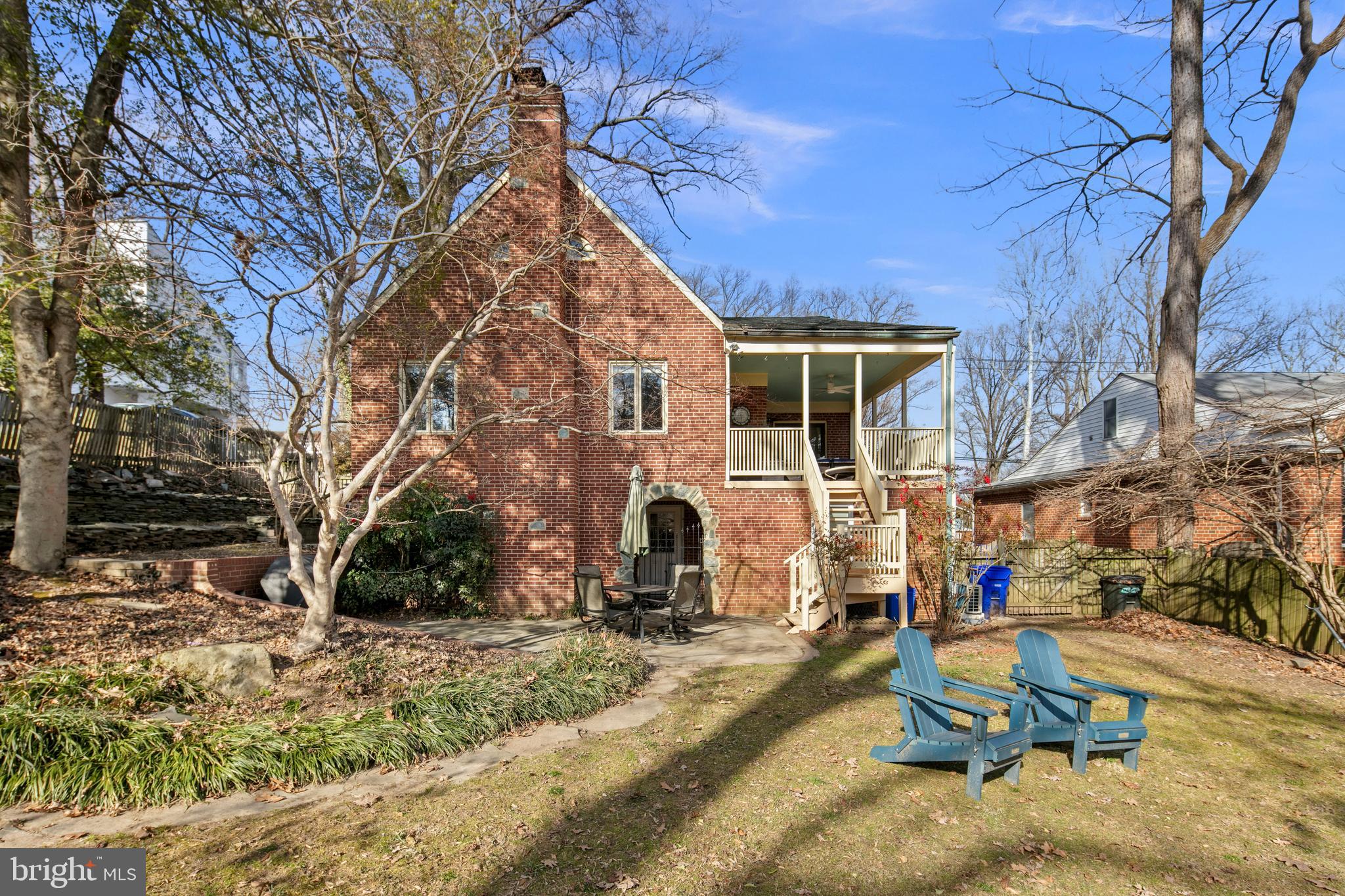 1212 Dale Drive Silver Spring, MD 20910 - Photo 54 of 59 a view of a house with backyard and snow