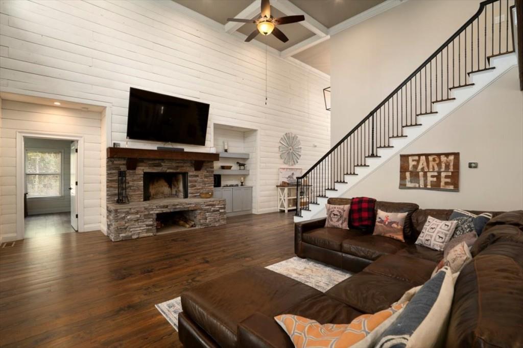 3055 Spring Hill Drive Monroe, GA 30656 - Photo 15 of 64 a living room with furniture and a flat screen tv