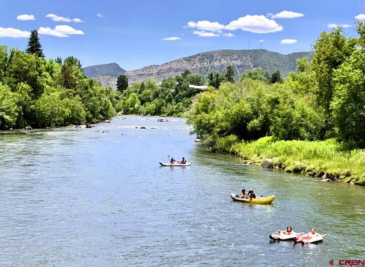 3416 Main Avenue, Unit 203 Durango, CO 81301 - Photo 30 of 34 an aerial view of a house with a yard