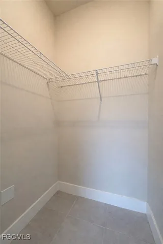 a view of a rack on the wall