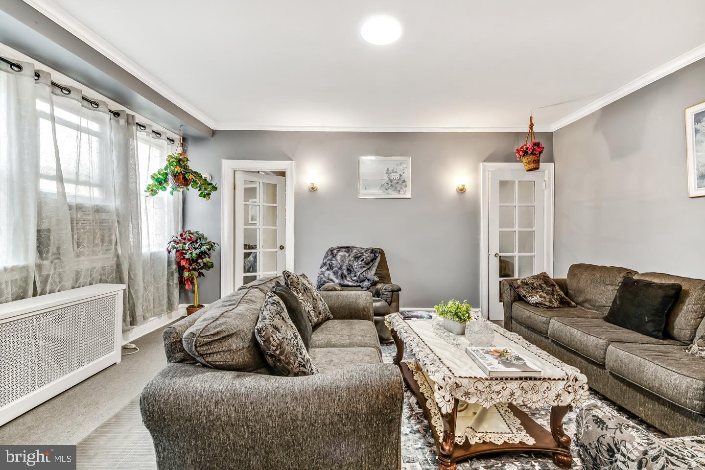 6243 Carpenter Street Philadelphia, PA 19143 - Photo 12 of 55 a living room with furniture or couch and a potted plant