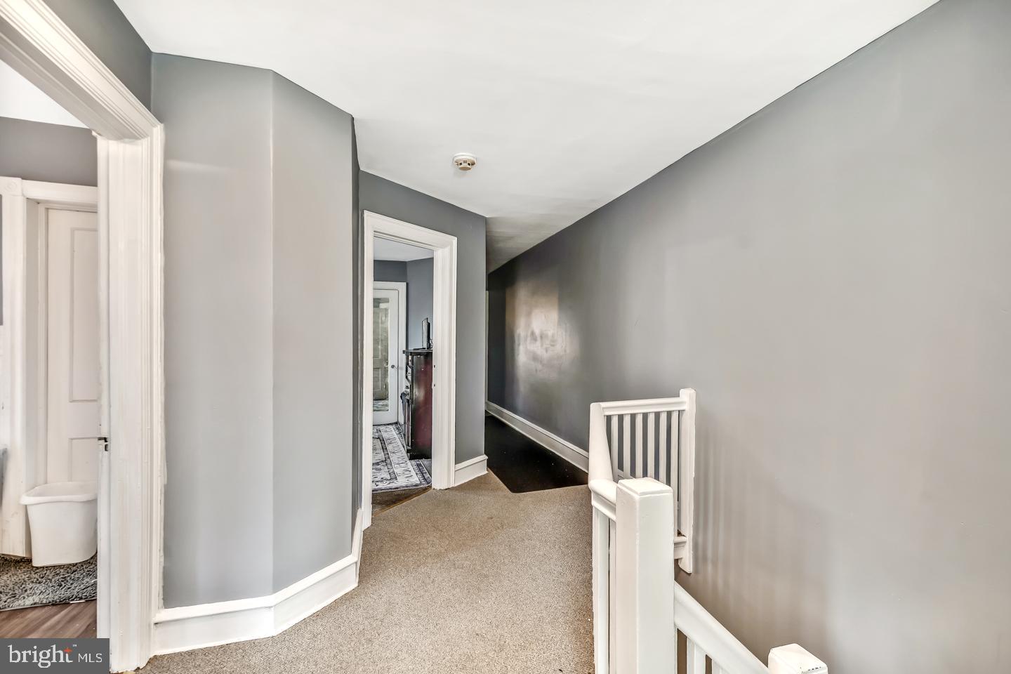 6243 Carpenter Street Philadelphia, PA 19143 - Photo 43 of 55 Inviting hallway with modern gray tones.