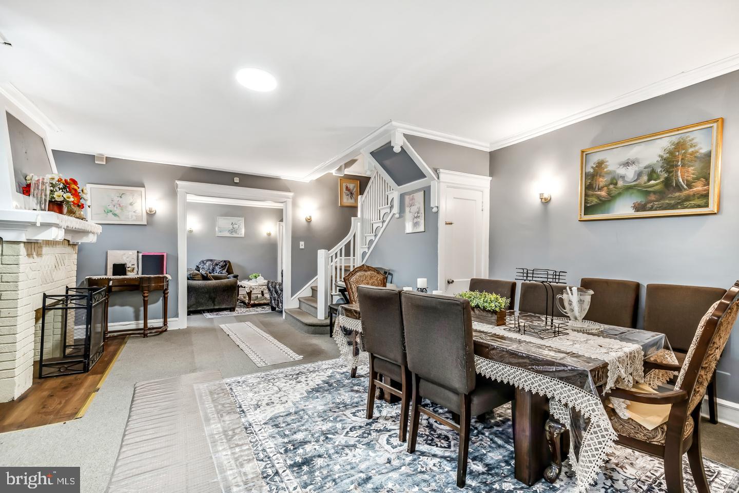 6243 Carpenter Street Philadelphia, PA 19143 - Photo 7 of 55 a view of a dining room with furniture