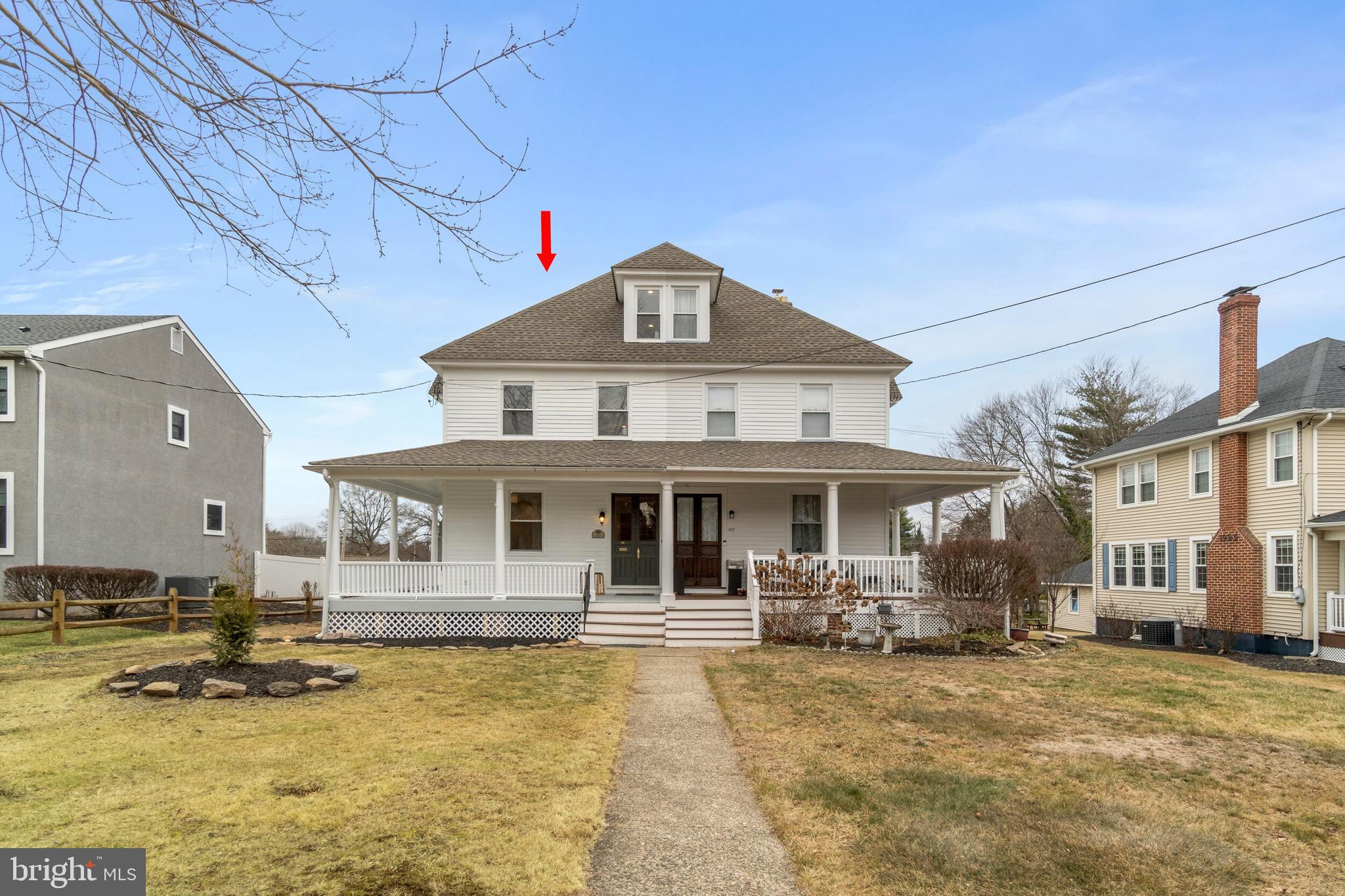325 East 2nd Street Moorestown, NJ 08057 - Photo 2 of 39 a front view of a house with a yard