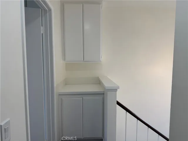 a utility room with a sink