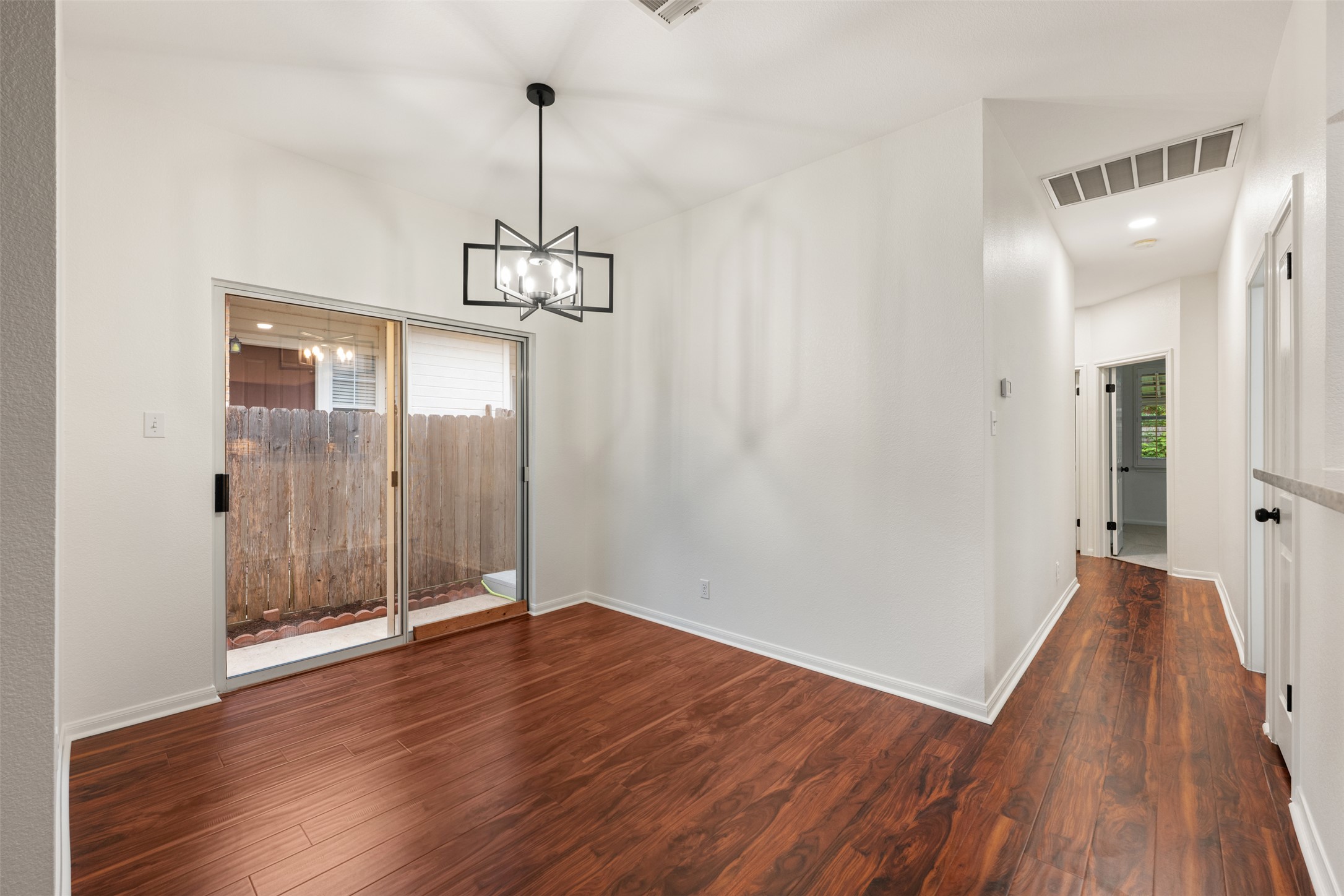 2429 A Curry Loop Round Rock, TX 78664 - Photo 22 of 28 a view of empty room with wooden floor
