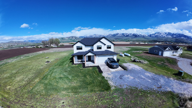 3607 South Parkinson Road South Franklin, ID 83237 - Photo 19 of 24 Bird's eye view of a mountainous background