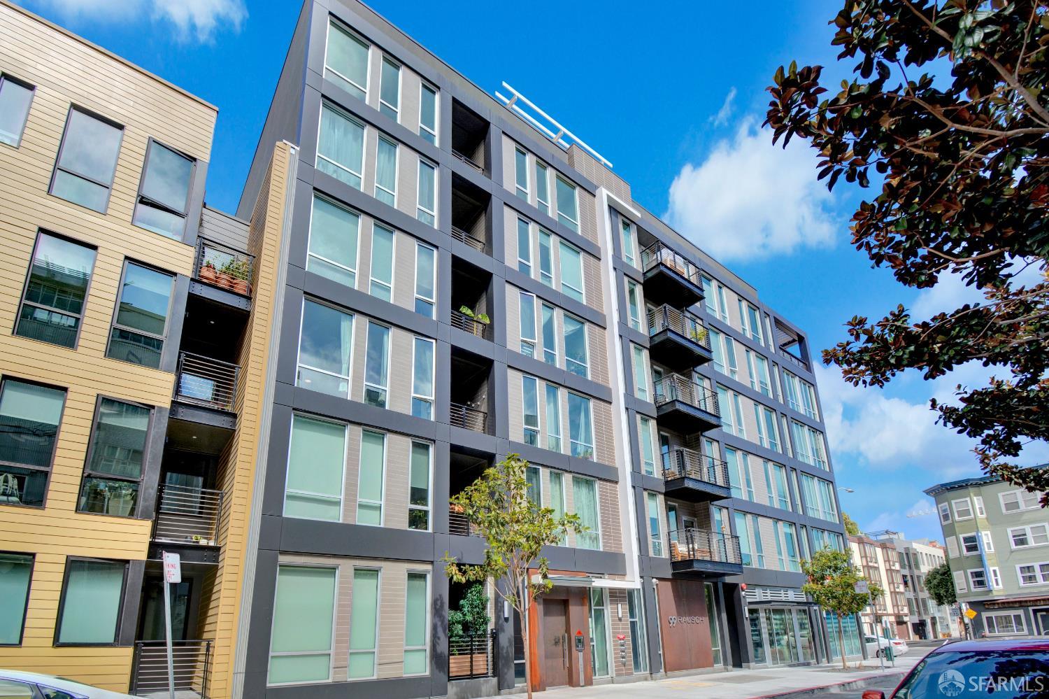 99 Rausch Street, Unit 303 San Francisco, CA 94103 - Photo 13 of 37 a front view of a multi story building