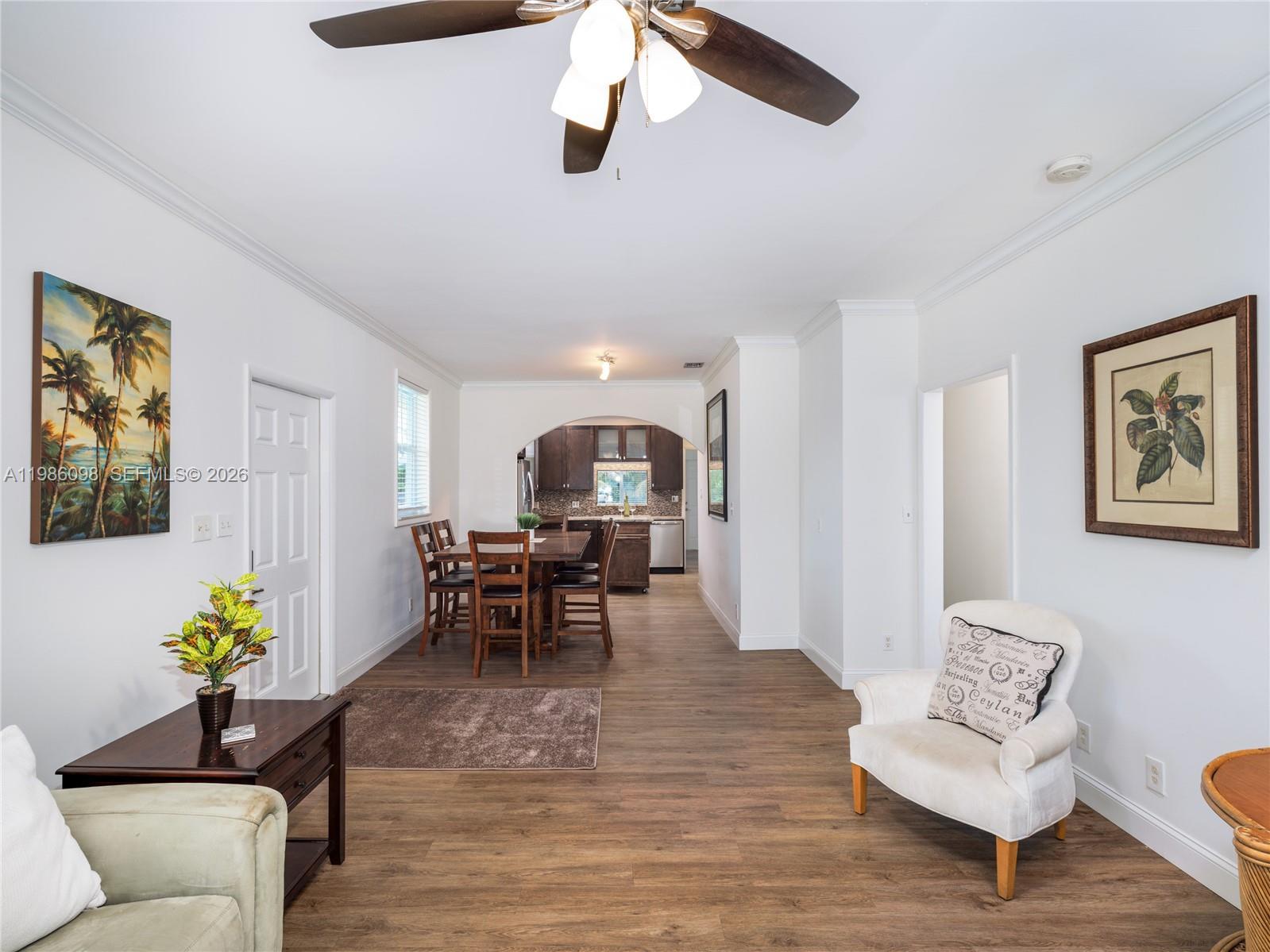 599 30th Street Marathon, FL 33050 - Photo 6 of 44 Living room to dining room