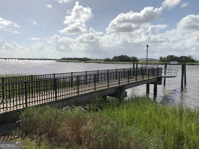 a view of an ocean with city