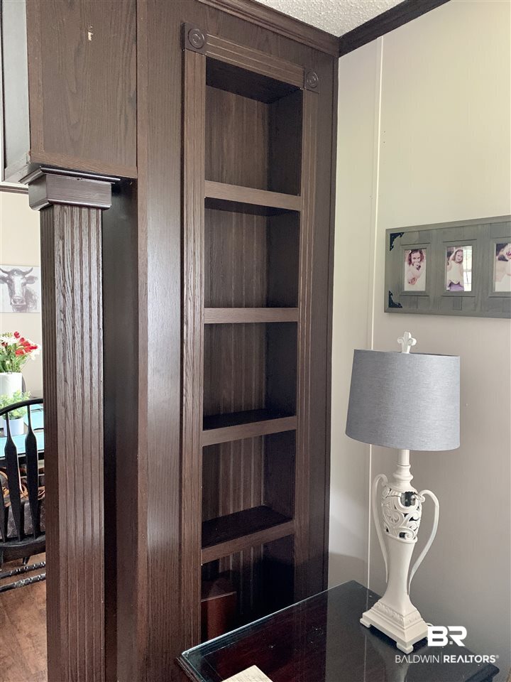 21519 Bengston Road Robertsdale, AL 36567 - Photo 8 of 15 Built-ins in the living room