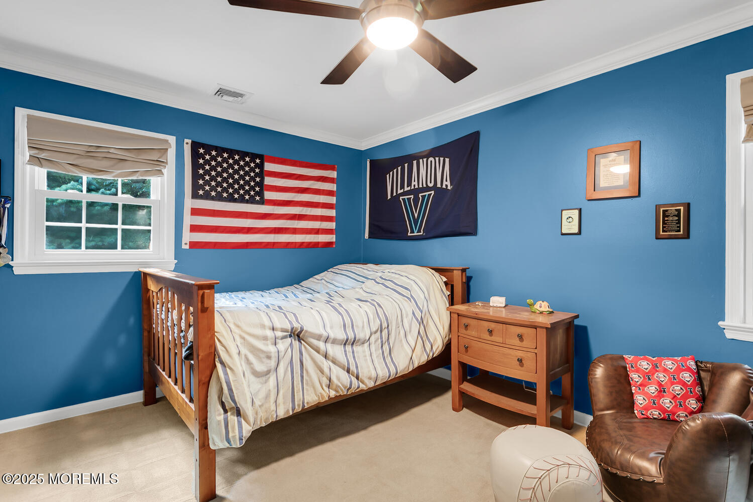 5 Page Drive Red Bank, NJ 07701 - Photo 20 of 27 a bedroom with a bed and a chandelier