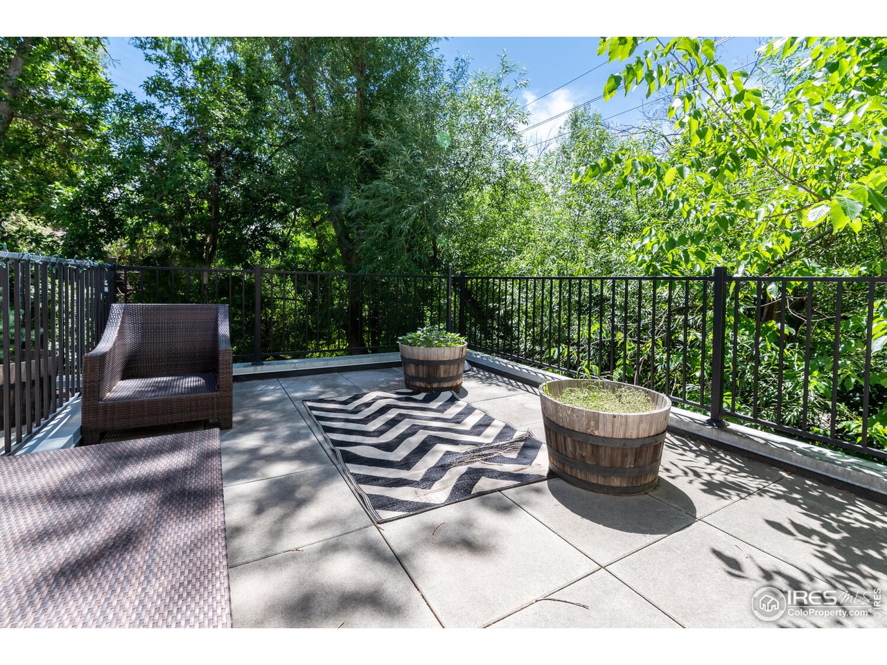 2058 Walnut Street, Unit B Boulder, CO 80302 - Photo 21 of 39 Deck of of 2nd Floor office