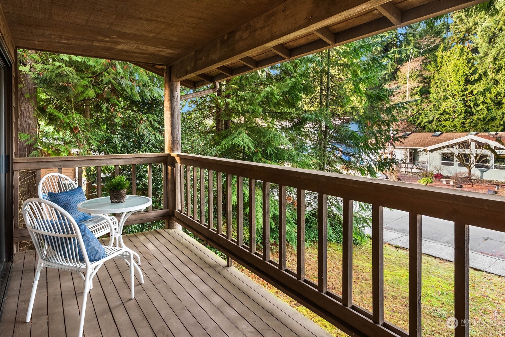 916 104th Place Southeast Everett, WA 98208 - Photo 4 of 32 a view of a two chairs in the balcony