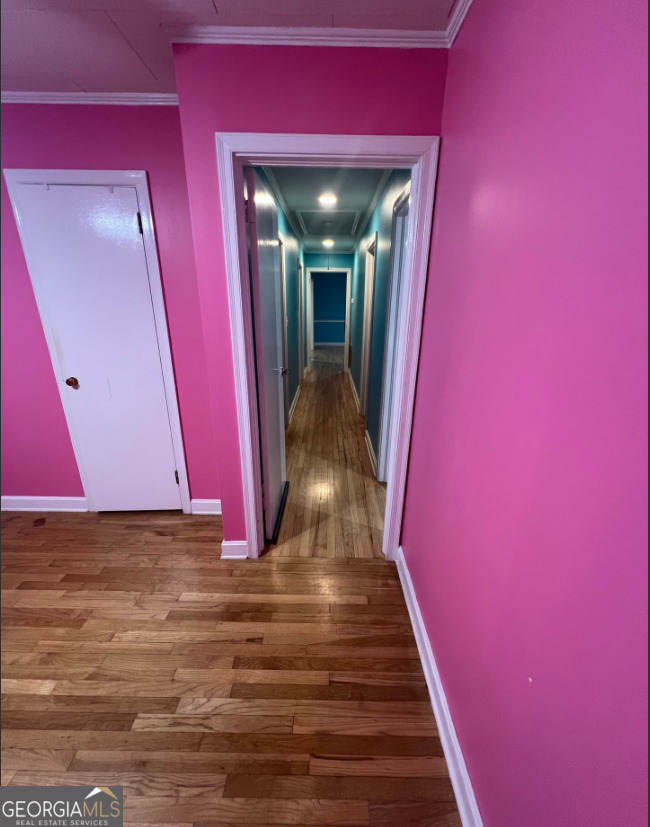 601 Linton Road South Sandersville, GA 31082 - Photo 19 of 24 a view of a entryway with wooden floor
